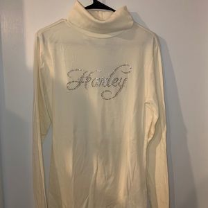 White turtleneck Harley Davison XL Sweater